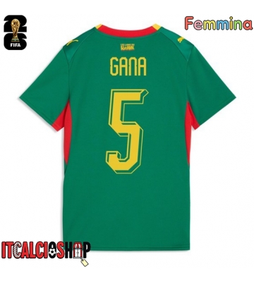 Senegal Idrissa Gueye #5 Seconda Maglia Femmina Mondiali 2026 Manica Corta